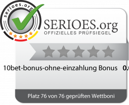 10bet Bonus ohne Einzahlung: Bonus Test für 2022 Siegel