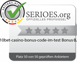 10bet Casino Bonus Code im Test Siegel