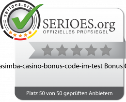 Casimba Casino Bonus Code im Test Siegel