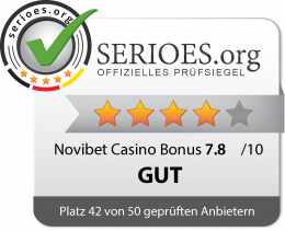 Novibet Casino Siegel