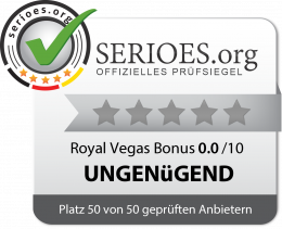 Royal Vegas Siegel