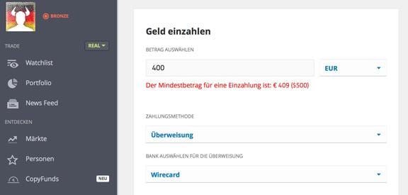 Bitcoin mit Banküberweisung kaufen