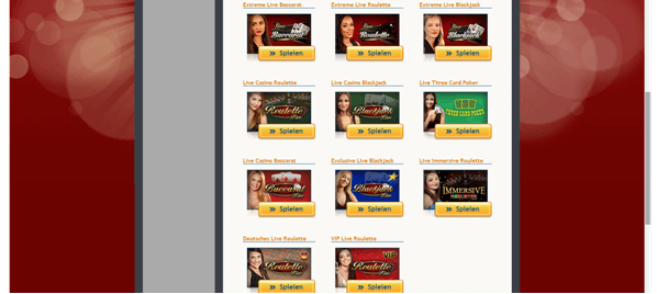 Die Live-Casinos bei StarGames