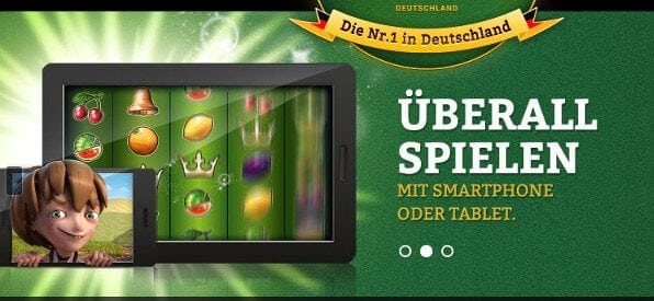 Mobile App von OnlineCasino.de