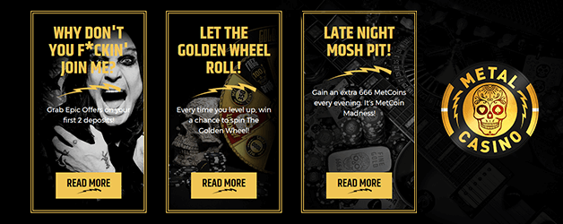 Metal Casino Promotion