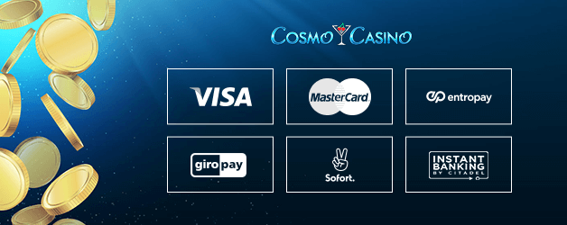 Cosmo Casino Zahlungsmethoden