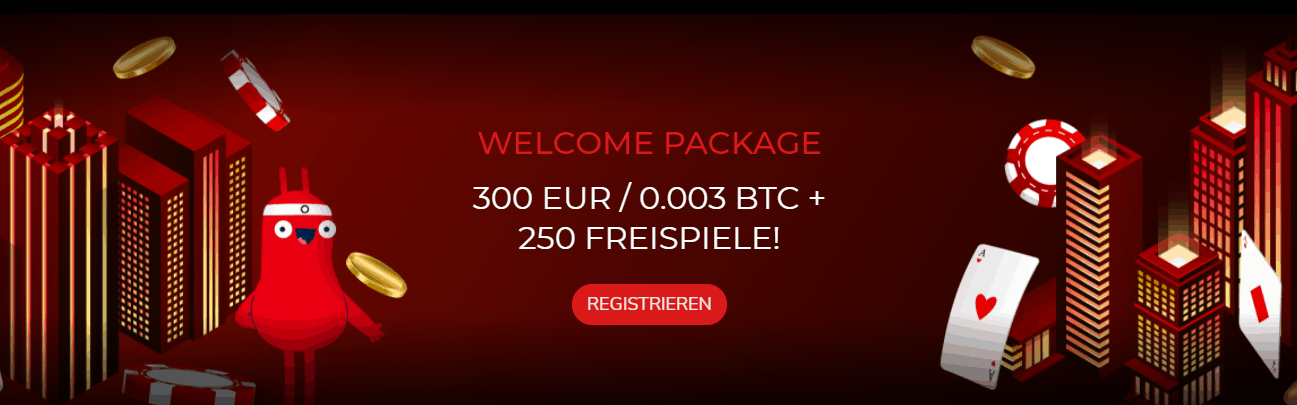 Oshi Casino Willkommensbonus