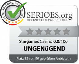 Stargames Casino Siegel