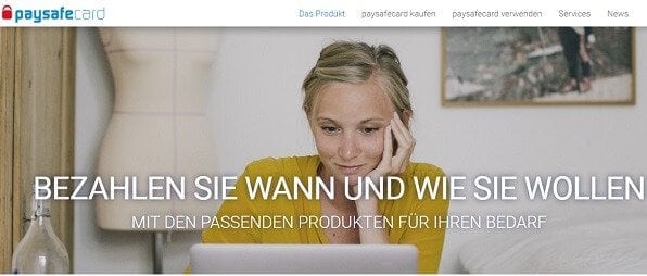 PaysafeCard als Paypal Alternative