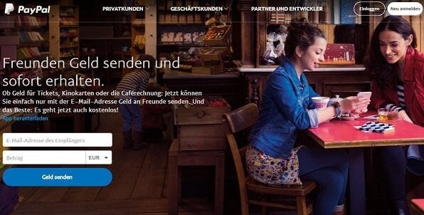 Paypal funktioniert ganz einfach 