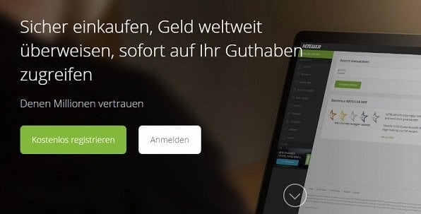 Neteller ist eine Skrill Alternative 