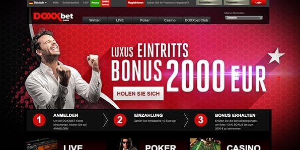 Doxxbet Bonus Angebot