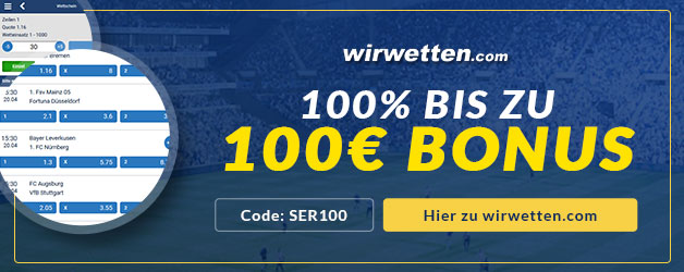 WirWetten Bonus